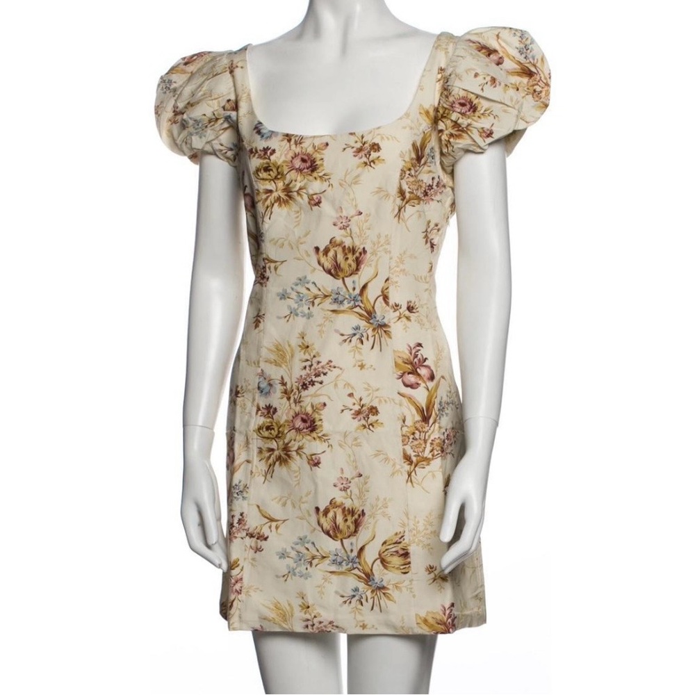 Dôen MARCI DRESS -FIELD OF TULIPS Xsmall - Picture 4 of 12